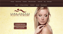 Desktop Screenshot of lc-plasticsurgery.com